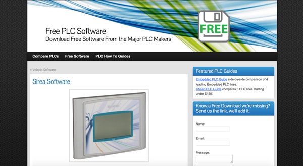 MicroLADDER sobre Free PLC Software