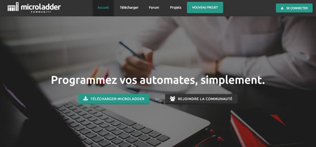 Page d'accueil MicroLADDER Community