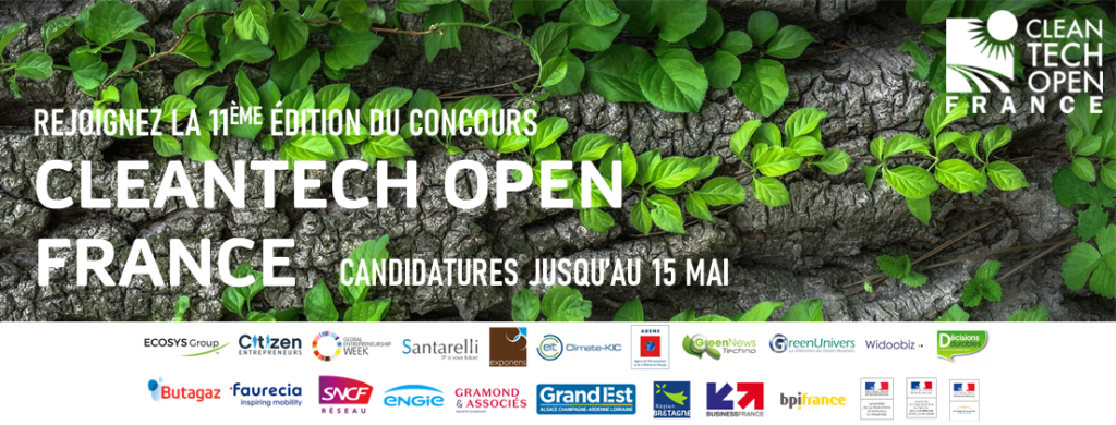 Concours CleanTech Open France 2020