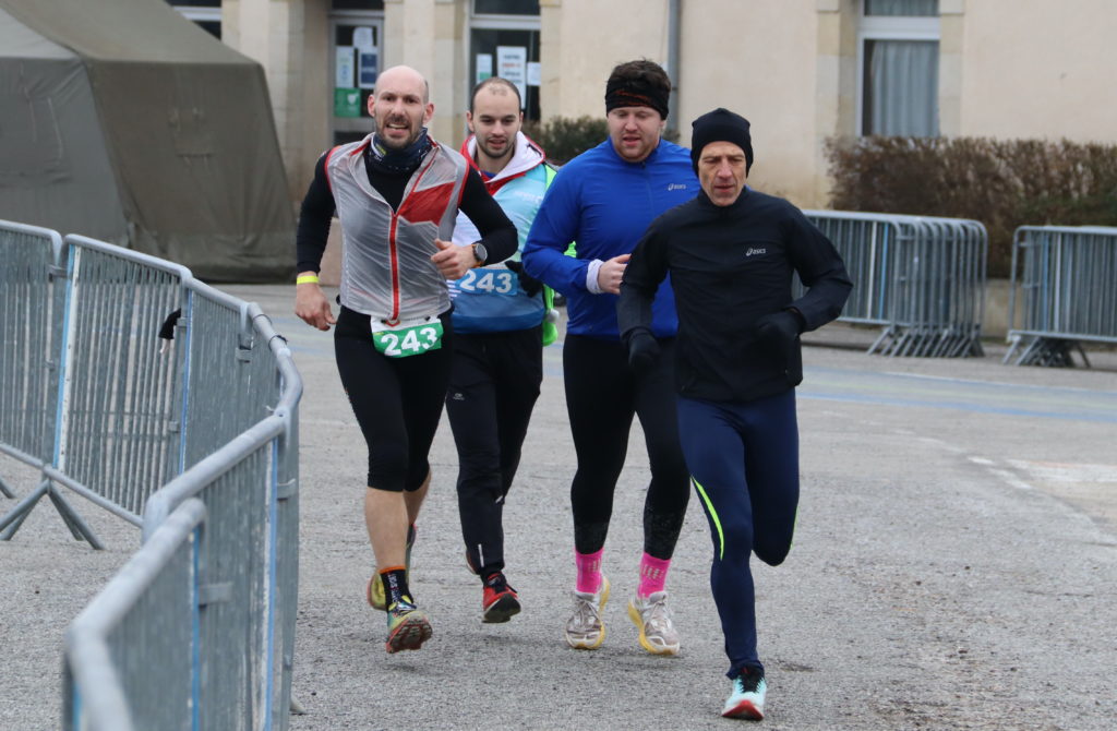 Sylvain, David, Thomas et Bruno termine 45ème de la Ronde Givrée 2022 sous les couleurs de Sirea