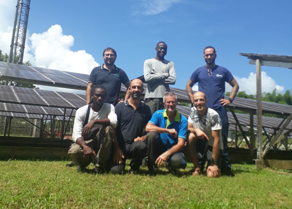 Equipe Sirea EDF SunConcept à Kaw en Guyane 2021