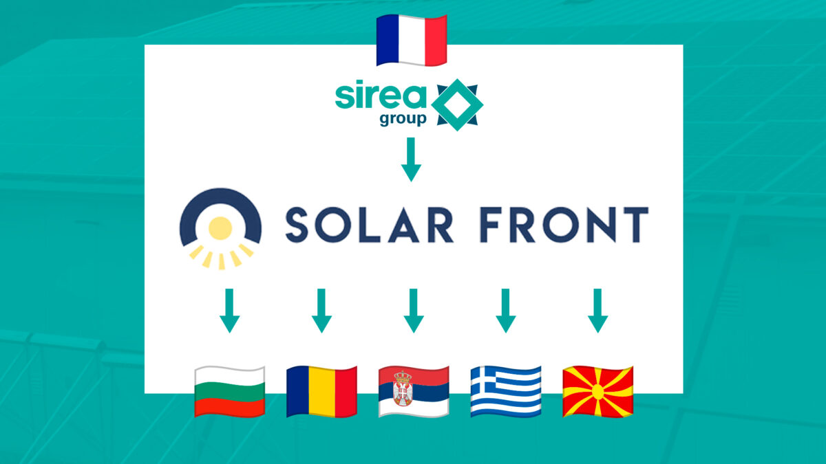 Sirea s’associe à Solar Front pour déployer ses solutions en Europe de l’Est