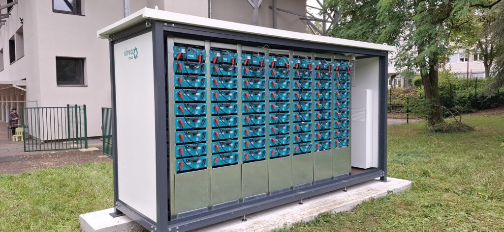 La batterie Sirea mise en service à Dijon dans la cadre du projet Response